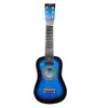 Baby Music Sound Toys Kids Guitar Musical Toys With 6 Strings Education Musical Instruments Multicolor Wood for Children Boy Girl Birthday Present 230629