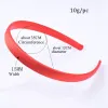 Wide Hoop Head Bands for Women Kids Band Accessories Satin Ribbon Band pannband Makeup Sports