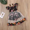 Girl s Dresses Baby Girls Summer Flower Princess Dress Children Birthday Party Costume Kids Chiffon Casual Clothes European 230630