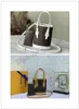 Nano Bucket Bags Composite Totes Vintage Handbags Fashion M81489 Soft Canvas Open Card Package Canvas Shoulderbag Wallet With Box B284 5A Top