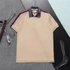 Designer Brand polo shirt Mens luxury t shirts polos floral embroidery street famous print men poloshirts