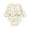 Kleidungssets 024 Monate Baby Body Langarm Gedruckt Herbst Frühling Neugeborenen Onesie Infant Jungen Kleidung Baby Mädchen Neugeborene Kleidung J230630