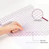 Window Film HTVRONT 30X2400cm/12inX80ft Transfer Tape Red Alignment Grid Application Paper for Cricut Craft Cup Car DIY Decal Adhesive Vinyl 230629