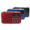 Radio Redamigo Portable Digital LCD Display FM Radio Wsparcie Micro SD TF Dysk USB MP3 Player T508