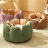 Outros suprimentos para gatos Outros suprimentos para gatos Ninho macio Canil Cama para cães Forma de flor Quente Inverno Confortável Almofada lavável Casa para cães pequenos Tapete 230327 Z230630