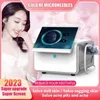 2024 Microneedle a radiofrequenza portatile 10/25/64 Ago Nanochip Rughe Acne Cicatrice Smagliature Rimozione Frazionario Pelle Tighteing Macchina di bellezza per salone