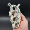 1 Stück Knuckle Bubbler Handpfeife Kunststoffrohr Rauchpfeifen Schüssel Handpfeifen