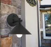 Lampes murales American Outdoor Lamp Cone Simple Extérieur Étanche Cour Balcon Couloir