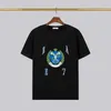 Designer summer men's women's T-shirt short-sleeved T-shirt casual washed old print oversized men's women's trendy tops