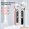 Face Care Devices Magnify Blackhead Remover Vacuum Black Point Cleaner Extractor Suction Dots Anti Acne Sucker Tools 230630