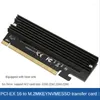 Компьютерные кабели M.2 NVMe SSD Adapter M2 to PCIE 3.0 X16 Controller Card Интерфейс M Key Поддержка PCI Express X4 2230-2280 Size