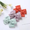 7.5*5.5 CENTIMETRI di Modo Ricamato Archi Infantile Tornante Carino Fatto A Mano Bowknot Capelli Del Bambino Pinze Bambini Copricapo Regalo Di Compleanno