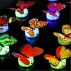 Night Lights Innovative Glowing Butterfly Small Pasted Light Home Store Wedding Decoration