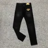 Jeans da uomo firmati Fashion Black Men Pantaloni con ricamo Medusa Pantaloni firmati Pantaloni casual da uomo in denim 3061 KP3U