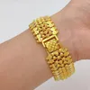 Bangle Breedte Armband voor Mannen Goud Kleur Ethiopische Sieraden Afrikaanse Brede Bangle Arabische Huwelijksgeschenken 230629