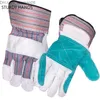 Cleaning Gloves Cleaning Gloves One Pair Fireproof Durable Cow Leather AntiHeat Work Safety for Welding Metal Hand Tools Driver 230425 Z230630