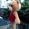 2018 Factory Ted Costume Teddy Bear Mascot Costume 2019272s