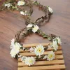 Hoofddeksels Haaraccessoires Boheemse Rotan Bloem Wijnstokken Kroon Hoofdband voor Bruid Bruiloft Meisjes Bloemen Krans Hoofdband Kapsels Headdres 230629