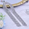 Ceintures Doux Soie Strass Ceinture À La Main De Mariage Ribbion Femmes Bijoux Perle Cristal Brillant Robe De Soirée Accessoires