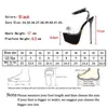 Sandales nouveau Design Pvc plate-forme transparente femmes 2023 été doux papillon-noeud cristal boucle sangle talons hauts chaussures 230511