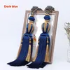 Çerçeve 1 Çifti Modern Perde Tieback Düz Renkler Ev Dekoratif Perdeler Aksesuarlar Pencere Perde Tie Geri Polyester Örgü Tassel