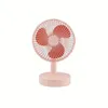 Small Personal USB Powered Fan With 3 Speeds, Portable Desk Fans With 30° Up And Down Rotation, Mini Powerful Table Fans, Ultra Quiet Air Cooling Fan For Office, Bedroom