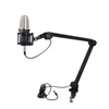 Mikrofoner Alctron MA614 Microphone Stand Luxury Professional Broadcast Outrigger Bracket Gimbals Suspension Boom Scissor Arm Holder