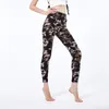 Dameslegging Workout Sport Polyester Fitness Leggins Groen Grijs Camouflage Gedrukt Vrouw Potloodbroek Push Up Jeggings Sexy