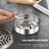 Fireproof Metal Mosquito Coils Holder With Cover Sandalwood Rack Portable Repellent Incense Tray Anti-mosquito Hotel Home Supply