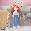 Cute Ruby Gillman Teenage Kraken Plush Toys Kawaii Cartoon Movie Plushie Animation Soft Stuffed Doll Travesseiro Brinquedos Para Meninas Presentes LT0069