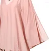 Abbigliamento etnico Design africano Abito largo Abaya Dubai Motivo floreale Abito musulmano ricamato Festa da donna Stile europeo Rosa americano XL