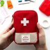 Ny söt mini Portable Medicine Bag First Aid Kit Medical Emergency Kits Organizer Outdoor Hushållsmedicinsk piller förvaringspåsar