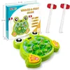 Jouets sonores de musique pour bébé Jeu multijoueur amusant et mignon Jeu de bureau parent-enfant Hit Jeu de hamster Jouet avec musique Effet de lumière Interactive Whack A Frogs 230629