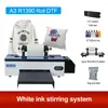 Druckerrollenmaschine Direkttransfer A3 L1800 DX5 Wärmefolien-T-Shirt-Druck