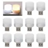 Nocne światła 10pcs USB Light Car Nurtop Laptop PC Home Office Ochrona oka Lekka korytarz czytanie miękka dioda LED do sypialni wtyka