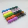 Cool Colorful Silicone Smoking Portable Extraíble Hierba Tabaco Catcher Taster Bat One Hitter Filter Boquilla Punta Cigarette Holder Handpipes Dugout Pipes DHL
