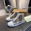 Sneakers firmate Scarpe casual oversize Bianco Nero Pelle di lusso Velluto scamosciato Espadrillas da donna Scarpe da ginnastica uomo donna Appartamenti Lace Up Platform 1978 W334 08