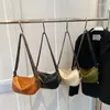 Avondtassen Jin Mantang Crossbody Tas Voor Vrouwen 2023 Winter Mode Merk Trend Kleine Lederen Ontwerp Kussen Schouder Handtassen en Portemonnees