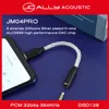 Kulaklık JCALLY JM04PRO Dijital Ses Adaptörü Kod Çözmesi ALC5686 DAC TYPEC'e 3.5 Kulaklık AMP ADAPTE