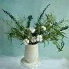 Bouquet de roses éternelles séchées, fleurs naturelles, décoration de mariage, affichage de fête, Eucalyptus préservé, décoration de maison, cadeau