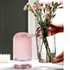 Vases ic Simple Pink Vase Creative INS Glass Flower Bottles Living Room Dining Table Home Decoration Transparent Crafts Vases x0630