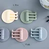 Ganci Gancio adesivo girevole senza cuciture Bastone con cuscinetto forte Appendiabiti da parete per cucina Forniture per il bagno Organizzatore per la casa