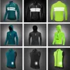 Cykeljackor Wosawe Windproect Men Cykling Jacket Sportkläder Reflekterande cykel Downhill Coat Rain Repellent Cykel Long Jersey Windbreaker 230928