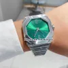 4 Styles Watches 41mm Octo Finissimo 103431 103297 Miyota Automatic Men's Watch Green Dial Silver Case Gents Sport Stainless 283L