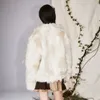Kadın kürk sahte kış kadın orijinal tasarım retro ceket kadınlar kalınlaşmış sıcak eğlence dış giyim moda renk karışımı outcoat 230928