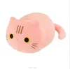 4 kleuren 25 cm Cartoon kat pluche pop leuke ronde ogen knuffel dutje Kussen Kitten Sofa Kussen Slaap pop kinderen speelgoed cadeau