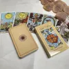 Outdoor Games Activiteiten 12x7cm Tarot Deck in Russisch Klassiek Stevige Runen Waarzegkaarten Vrienden Bekenden voor Beginners Psychologisch 230928