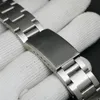 Bandas de reloj 19 mm 20 mm Plata Brushend Acero inoxidable Cepillado Oyster Band Pulsera para Mens2783