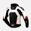 Herrjackor kläder Motorcykeljacka Men Protection Jacket JK015 Ferroalloy Protective Equipment Summer Jacket Breattable Mesh Jacket 033 230928