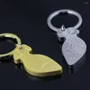 Keychains Fish Pisces Couple Keychain Romantic Chinese Mutual Attraction Lucky Fishes Fortune Key Chain Ring Keyring Keyfob Keyrings